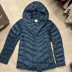 Patagonia Women's Teal Puffer Jacket